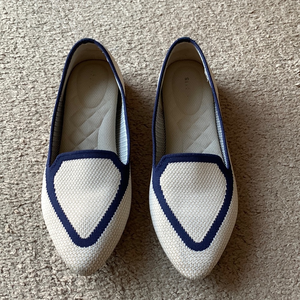 Birdies Blackbird knit shoes flats  sz 7